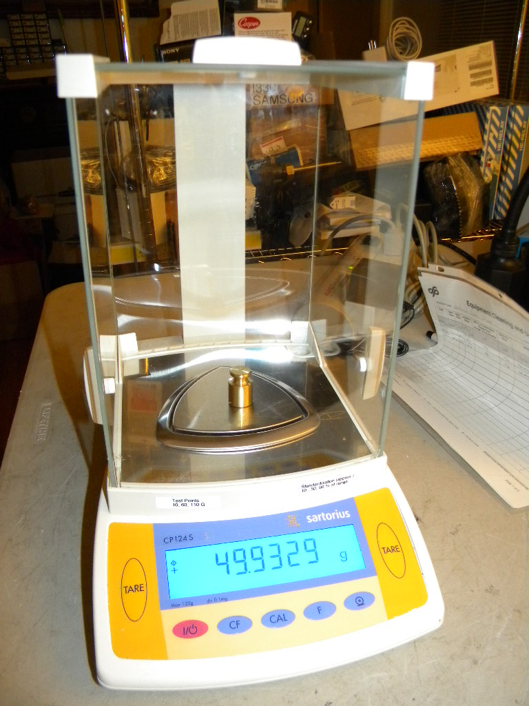 Sartorius Digital Analytical Balance CP124S, 120g/0.1mg  