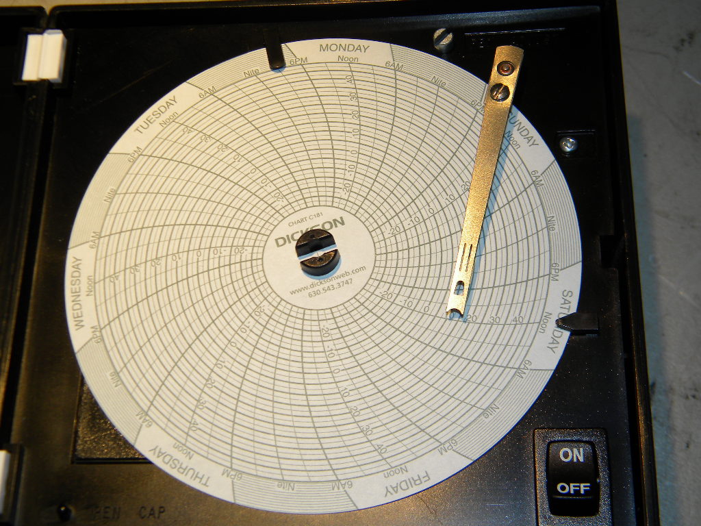 Dickson SK4 SK435037 Temperature Recorder  30   +50°C  